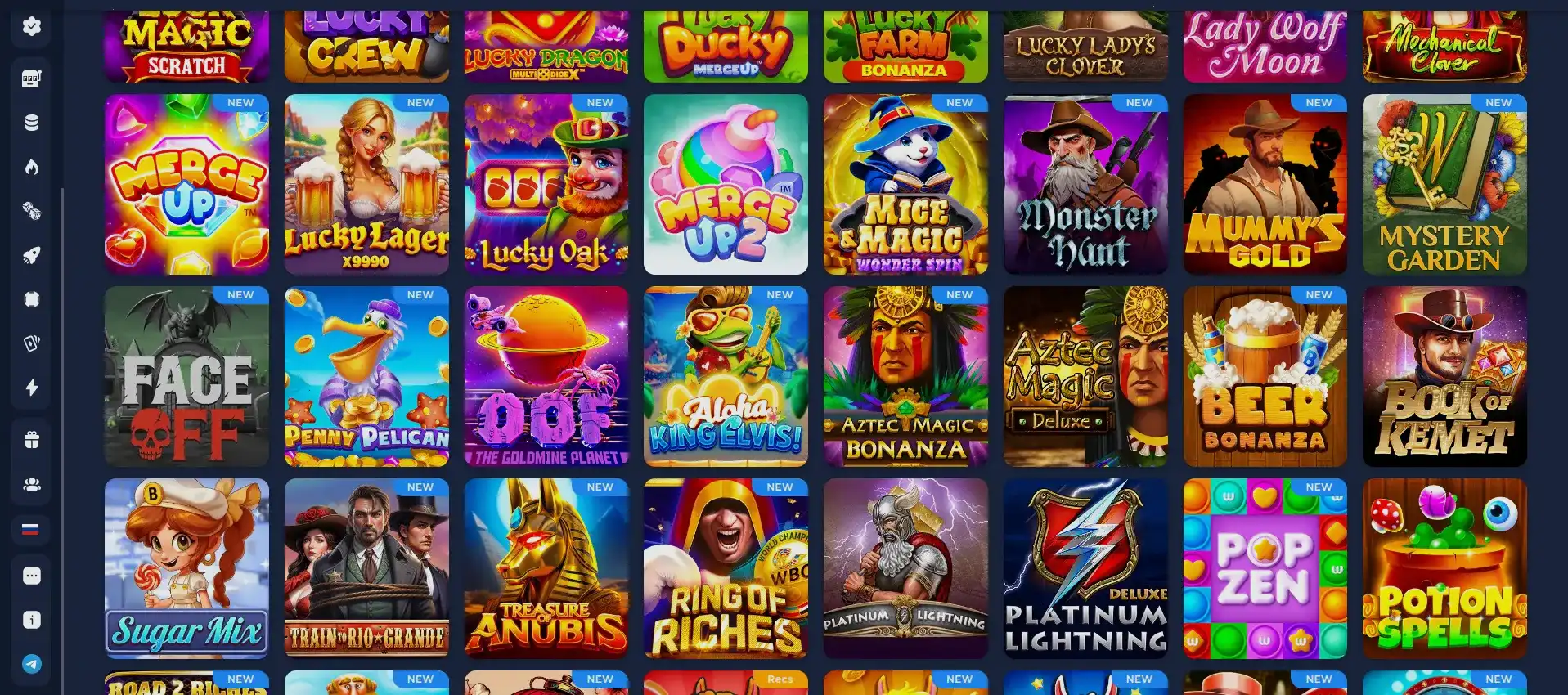 Pokerok казино интерфейс и слоты на официальном сайте